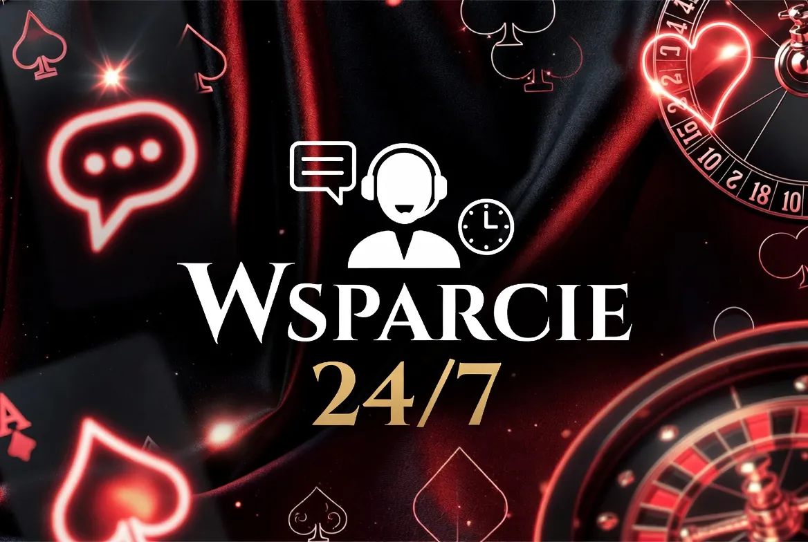 Całodobowe wsparcie i czat na żywo w kasynie